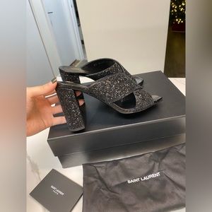 Saint Laurent Lou Lou sandals